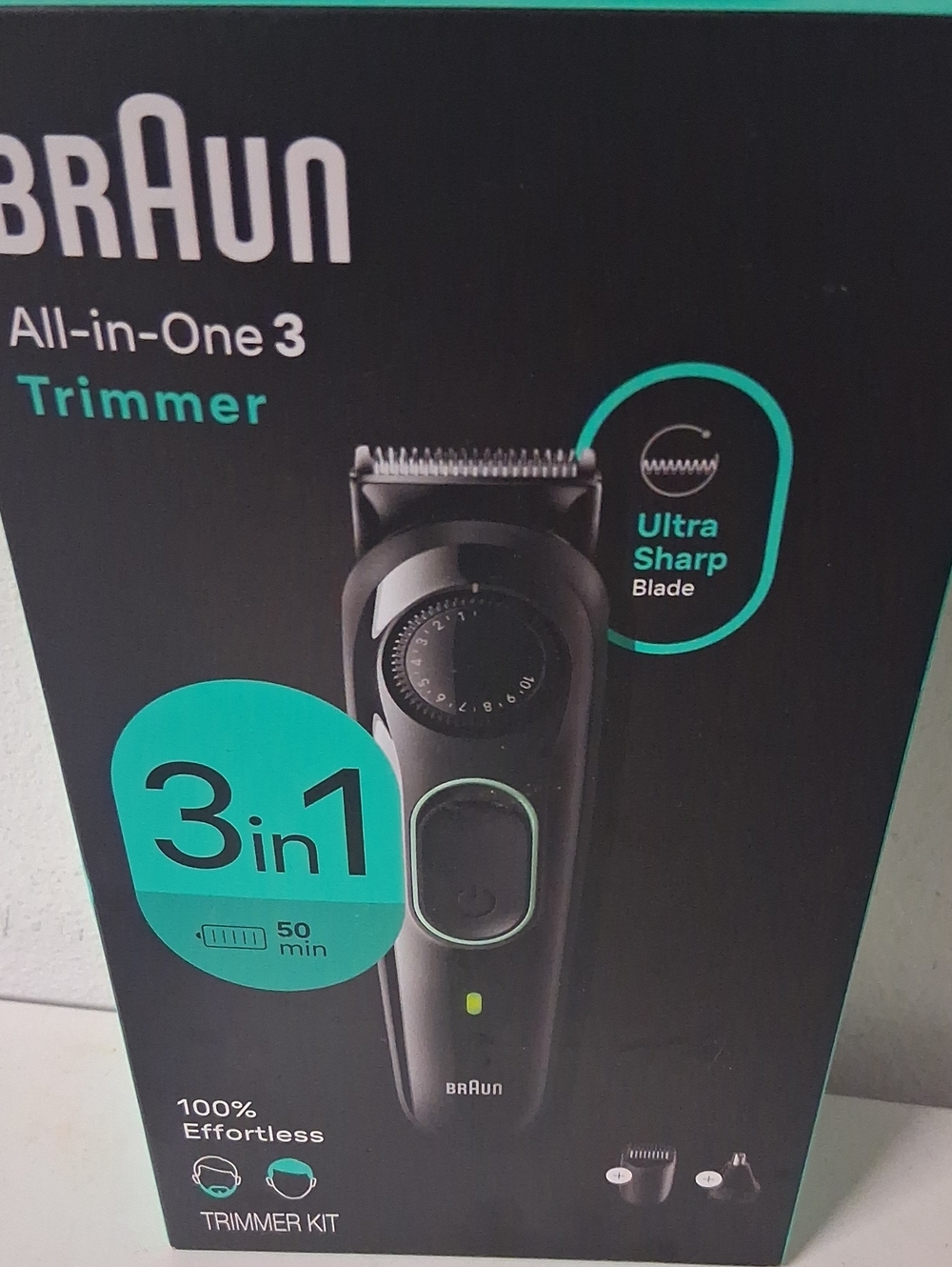 Brand New BRAUN 3in 1 Trimmer
